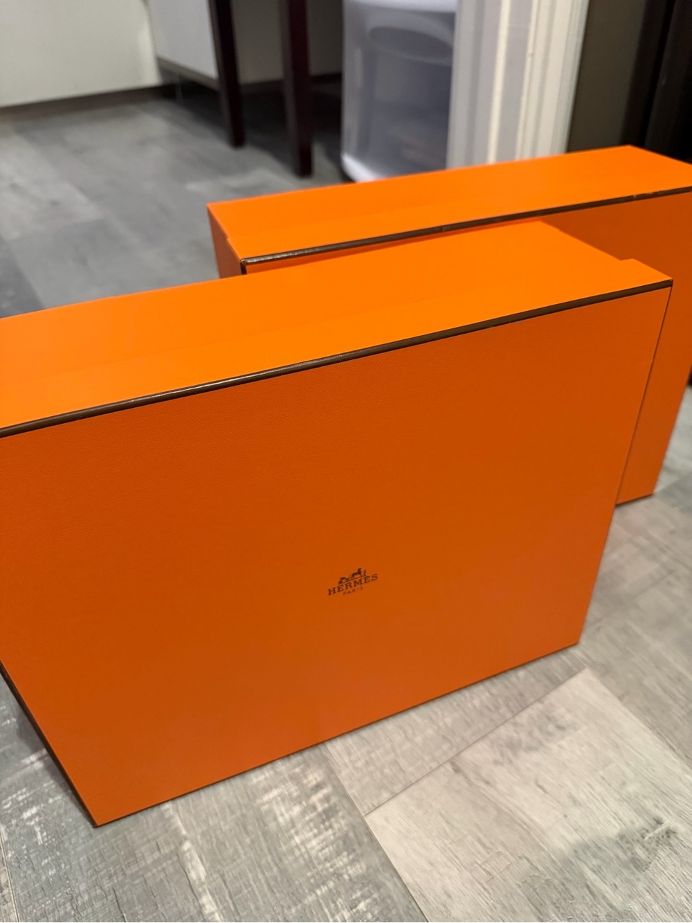 Hermès Signature Orange Gift Box